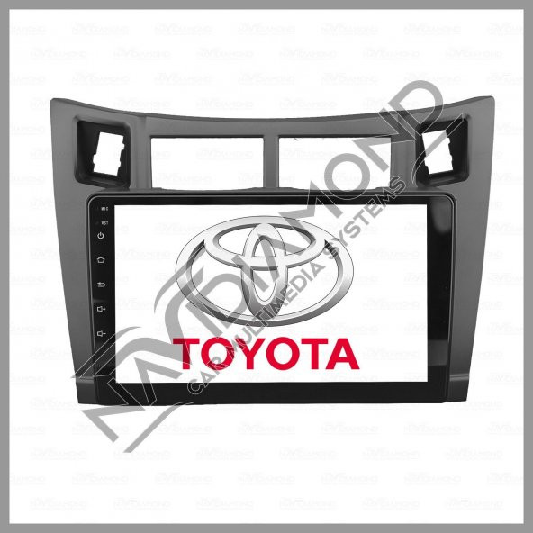 NAVIDIAMOND TOYOTA YARIS 2006-2011 2 GB RAM 16 HAFIZA ANDROID MULTIMEDIA TEYP