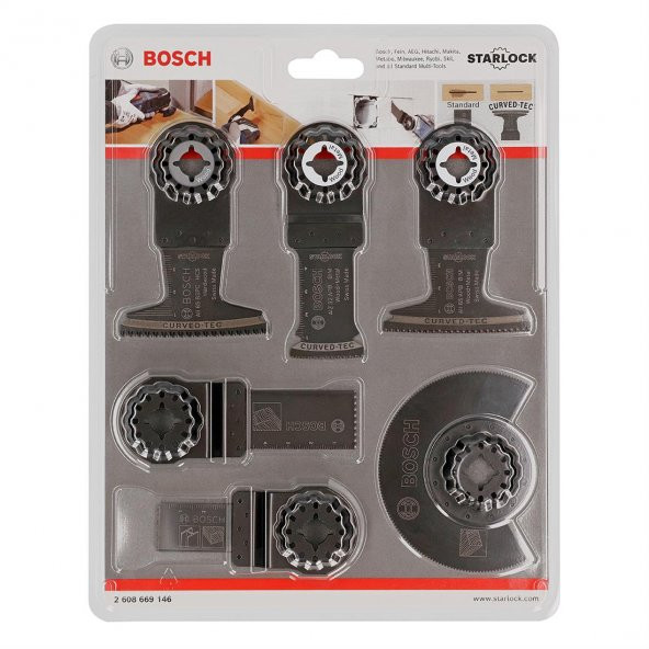 Bosch Starlock Ahşap&Metal Testere Seti 9'Lu - 2608669146