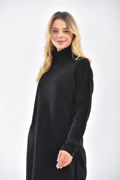 FTZ Women Kadın Tam Balıkçı İkili Takım  Siyah 21-6056 - Resim 2