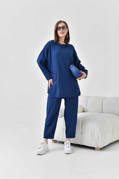 FTZ Women Kadın Takım  Lacivert 30508 - Resim 6