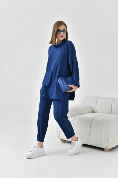 FTZ Women Kadın Takım  Lacivert 30508 - Resim 2