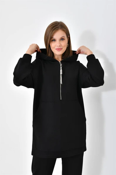 FTZ Women Kadın Scuba Oyşho İkili Takım Siyah RBN4026 - 5
