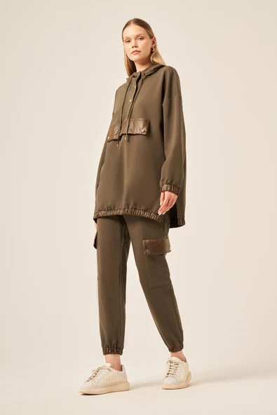 FTZ Women Kadın 2 İplik Takım  Haki 30612 ürün görseli