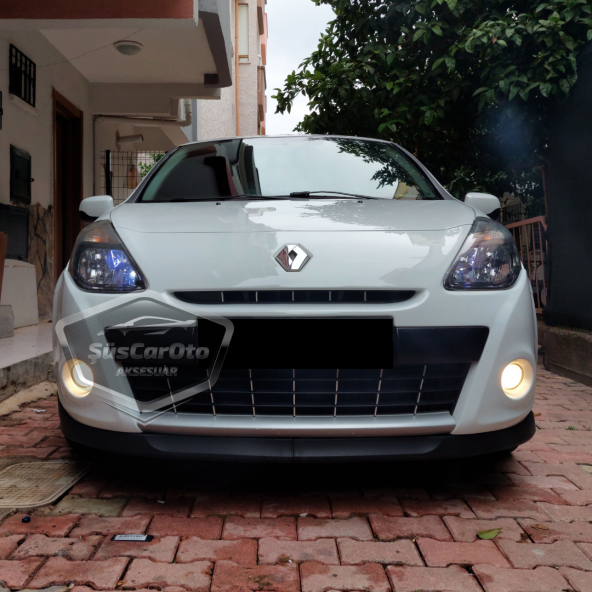 Renault Clio 3 2005-2013 Uyumlu Üniversal Astra H lip Esnek Ön Lip 2 Parça Tampon Altı Dil Karlık Ön Ek - 2