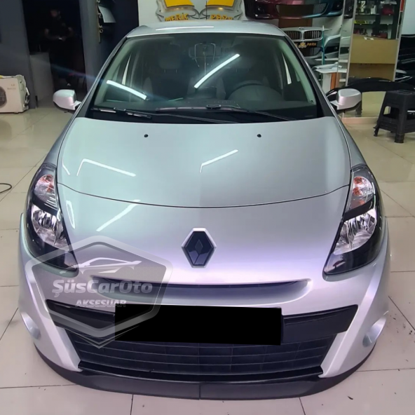 Renault Clio 3 2005-2013 Uyumlu Üniversal Astra H lip Esnek Ön Lip 2 Parça Tampon Altı Dil Karlık Ön Ek - 4