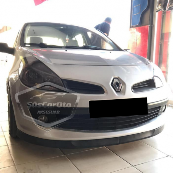 Renault Clio 3 2005-2013 Uyumlu Üniversal Astra H lip Esnek Ön Lip 2 Parça Tampon Altı Dil Karlık Ön Ek - 7