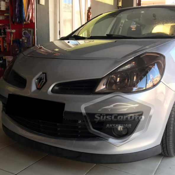 Renault Clio 3 2005-2013 Uyumlu Üniversal Astra H lip Esnek Ön Lip 2 Parça Tampon Altı Dil Karlık Ön Ek - 10