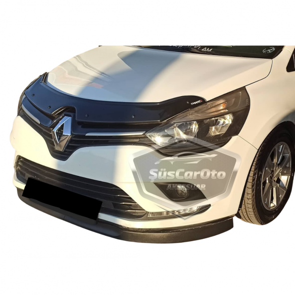 Renault Clio 4 2012-2020 Uyumlu Üniversal Astra H lip Esnek Ön Lip 2 Parça Tampon Altı Dil Karlık Ön Ek - 6