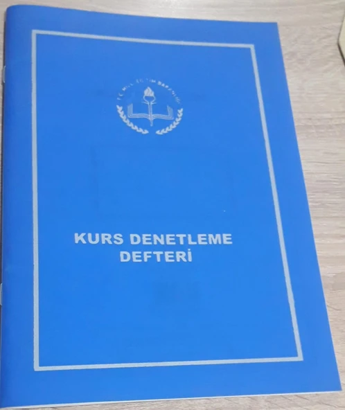 GÜLPAŞ KURS DENETLEME DEFTERİ PLS.KP. 40YP