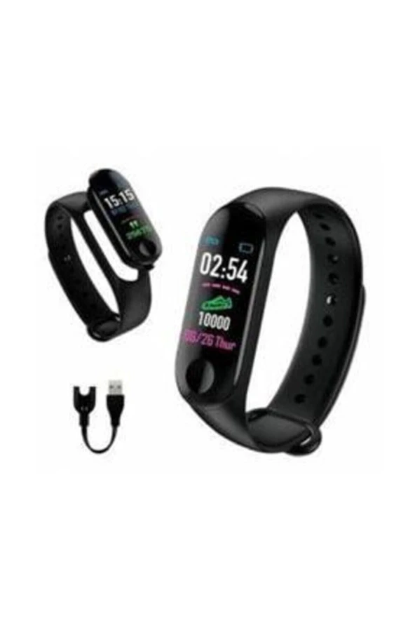 AbaTech SAMSUNG A34 - SAMSUNG A35 UYUMLU M4 AKILLI BİLEKLİK YENİ SÜRÜM - 3