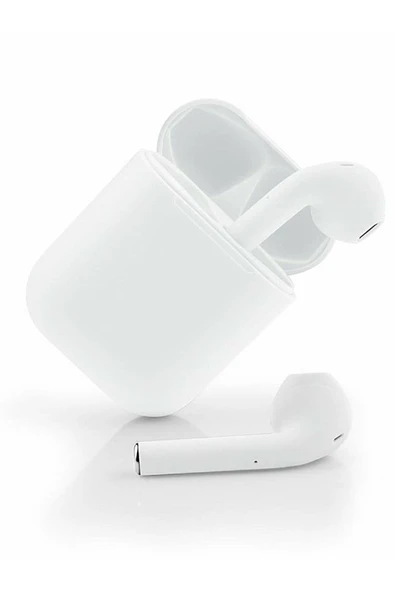 AbaTech SAMSUNG A04 - A04E - SAMSUNG A04S UYUMLU İ12 PRO KABLOSUZ BLUETOOTH KULAKLIK YENİ SÜRÜM