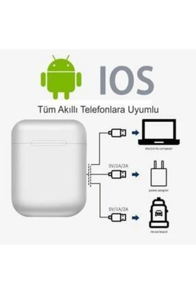 AbaTech HUAWEİ MATE 30 LİTE - MATE 30 PRO UYUMLU PRO 5 KABLOSUZ BLUETOOTH KULAKLIK YENİ SÜRÜM - Resim 6