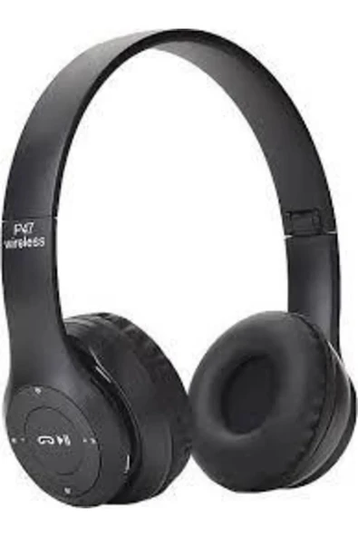 AbaTech HUAWEİ P30 LİTE UYUMLU P47 WİRELESS BLUETOOTH KABLOSUZ KULAKLIK KATLANABİLİR