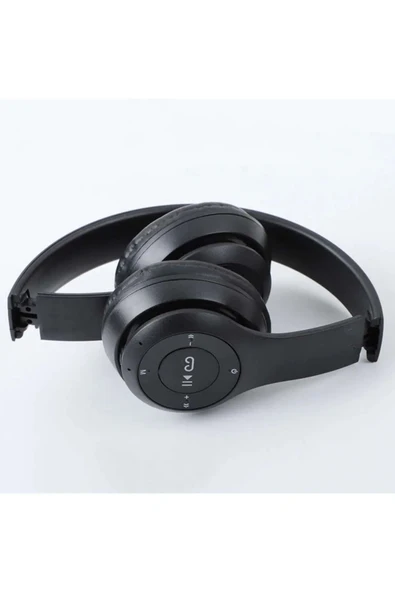 AbaTech XİAOMİ NOTE 12 - NOTE 12 PRO UYUMLU P47 WİRELESS BLUETOOTH KABLOSUZ KULAKLIK KATLANABİLİR