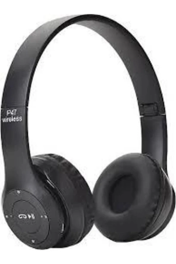 AbaTech XİAOMİ Mİ 10 - Mİ 10 LİTE UYUMLU P47 WİRELESS BLUETOOTH KABLOSUZ KULAKLIK KATLANABİLİR