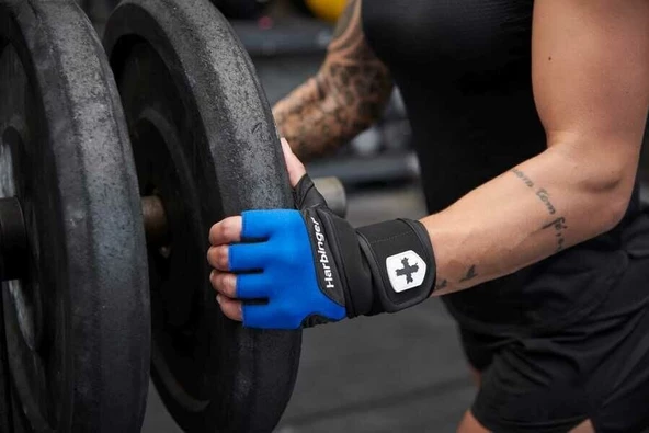 Harbinger Training Grip WW 2.0 Mavi Ağırlık Eldiveni - 9