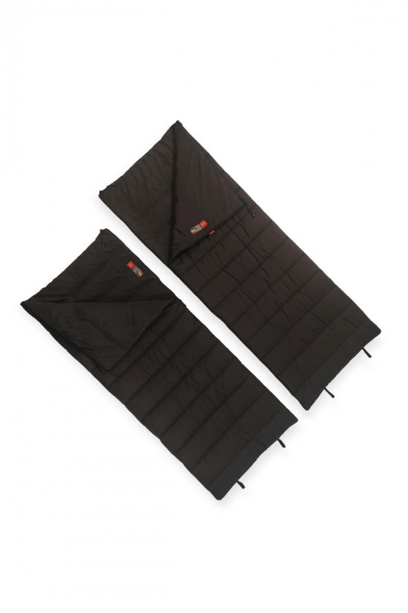 Naturecamp Era 350 Siyah -15 Derece Birleşebilir Çift Kişilik Uyku Tulumu - Resim 2