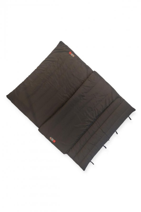 Naturecamp Era 350 Siyah -15 Derece Birleşebilir Çift Kişilik Uyku Tulumu - Resim 3