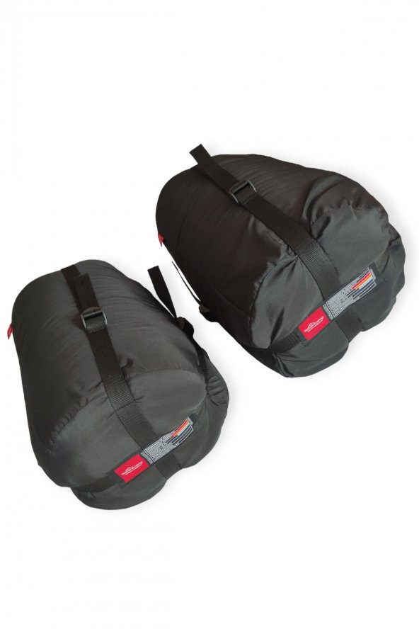 Naturecamp Era 350 Plus Haki -15 Derece Birleşebilir Çift Kişilik Uyku Tulumu - Resim 5