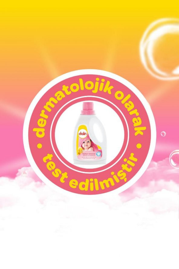 DALİN Sıvı Çamaşır Yumuşatıcısı Bahar Ninnisi 1500 ml - 6