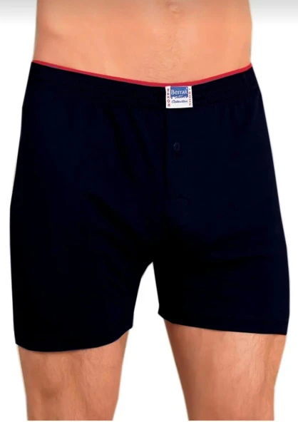 BERRAK 1099 ERKEK PENYE BOXER ŞORT 12 ADET  XL MAVİ ürün görseli