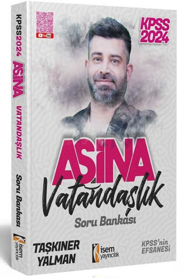 İsem 2024 KPSS Vatandaşlık AŞİNA Soru Bankası Çözümlü İsem Yayınları - 2