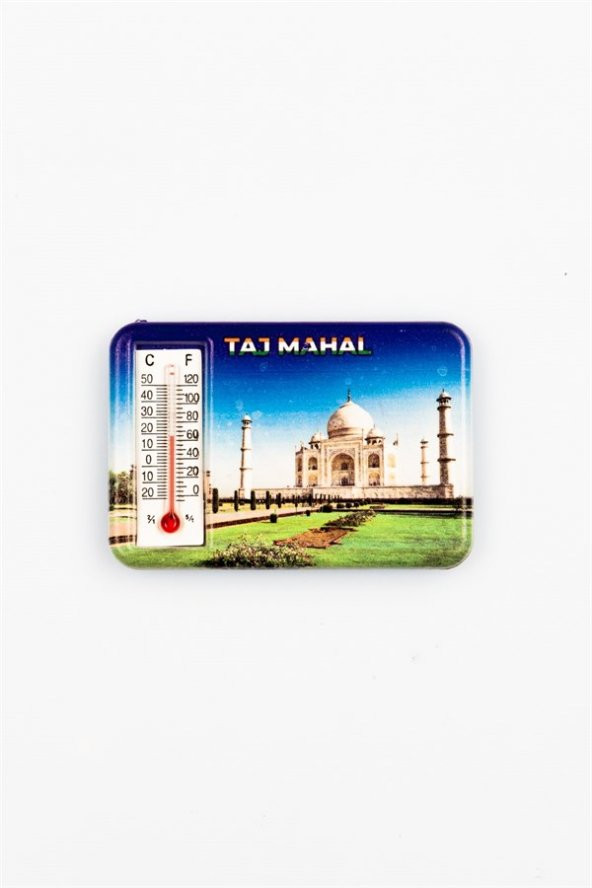 Tac Mahal Hindistan Temalı Dereceli Magnet - Resim 3
