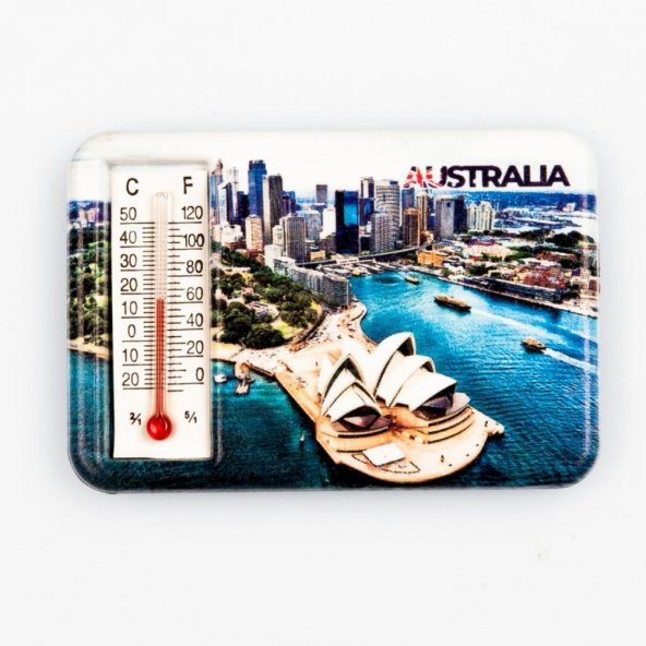 Avustralya Temalı Dereceli Magnet ürün görseli