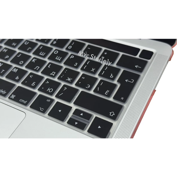 Rusça Klavye Macbook Pro Kılıf A1706 A1989 A2159 A1707 A1990 ile Uyumlu Koruyucu - 3