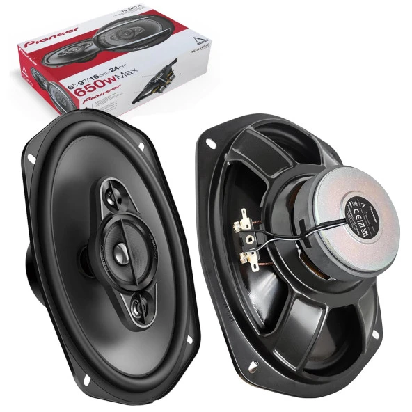 PIONEER TS-A6977S Oto Hoparlör Oval 6X9 İnç 650 Watt 2 Adet