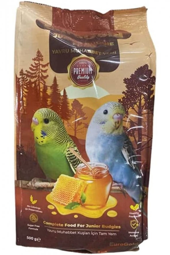 Eurogold Yavru Muhabbet Yemi 500 Gr