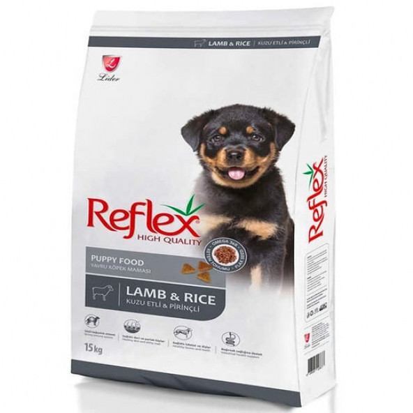 Reflex Kuzu Etli Yavru Köpek Maması 1 kg açık mama