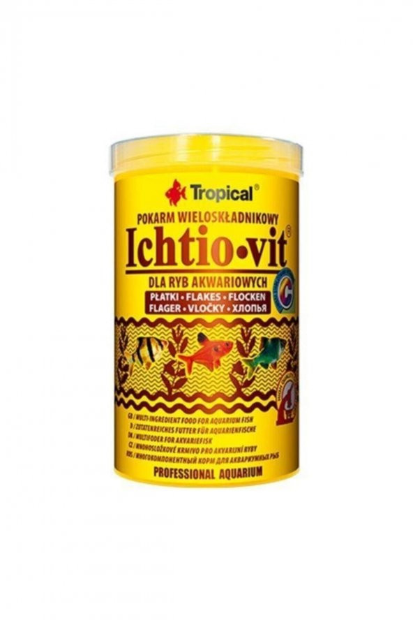 L Ichtio-vit 100ml 20gr Balık Yemi