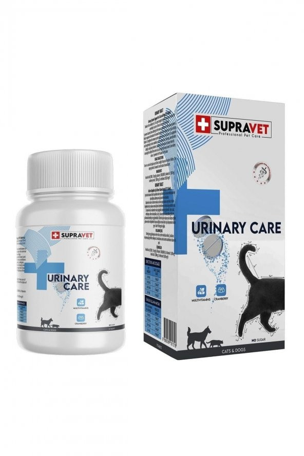 Supravet Urinary Care Kedi Ve Köpek Için Idrar Sağlığı Sistem Destekleyici Tablet ( 75 Tablet )