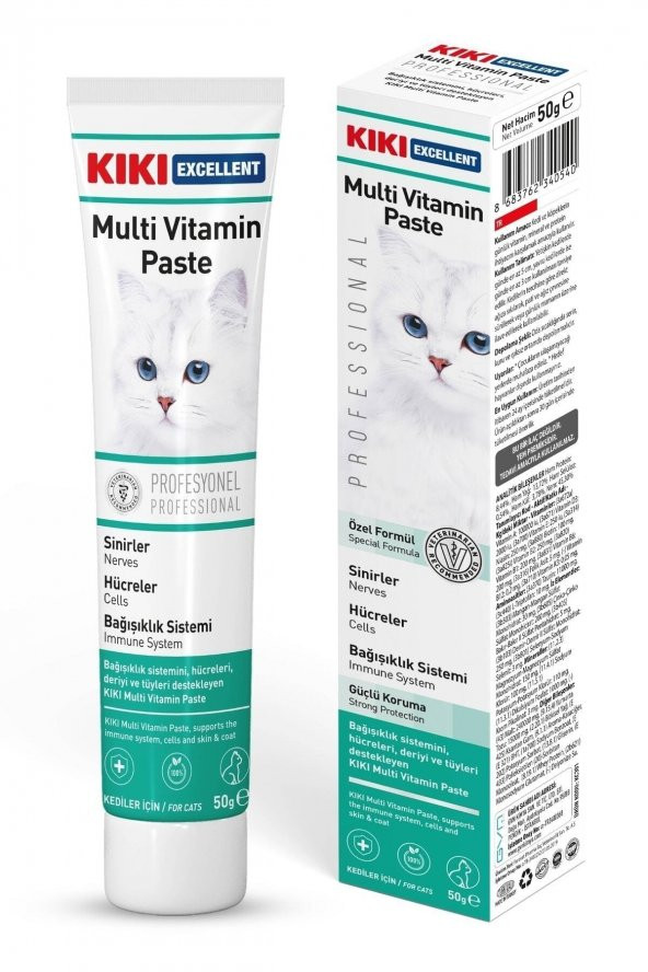 Kedi Multi Vitamin Paste - Kedi Macunu - Vitaminli Kedi Macunu (ekstra Vitaminli Macun) 50gr.