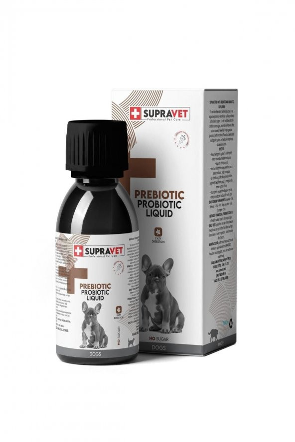 Supra Vet Köpekler için Sıvı Prebiyotik Takviyesi 100 ML