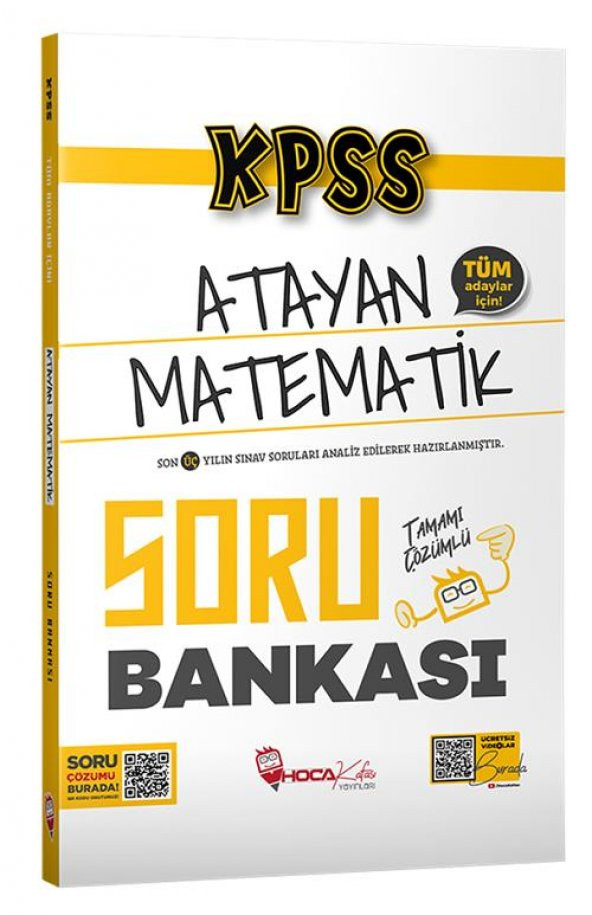 KPSS Matematik Atayan Soru Bankası Hoca Kafası
