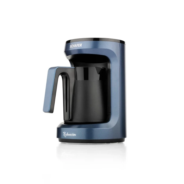 Schafer Kahvecim Otomatik Türk Kahve Makinesi-Mavi - 5