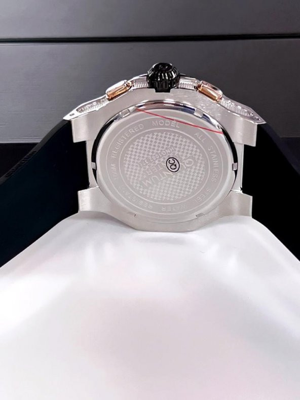 HNG1082.371 İç Fonksiyonları Aktif 10 Atm Anti Alerjik Silikon Kordonlu Erkek Kol Saati+Bileklik - Resim 6