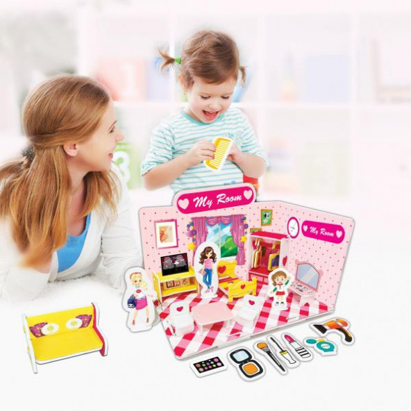 3D PUZZLE MAKET BENİM ODAM. - 3
