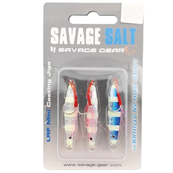 Savage Gear Psycho Sprat LRF 3ad Zebra Mix Suni Jig Yem