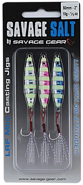 Savage Gear Psycho Sprat LRF 3ad Zebra Mix Suni Jig Yem - 6