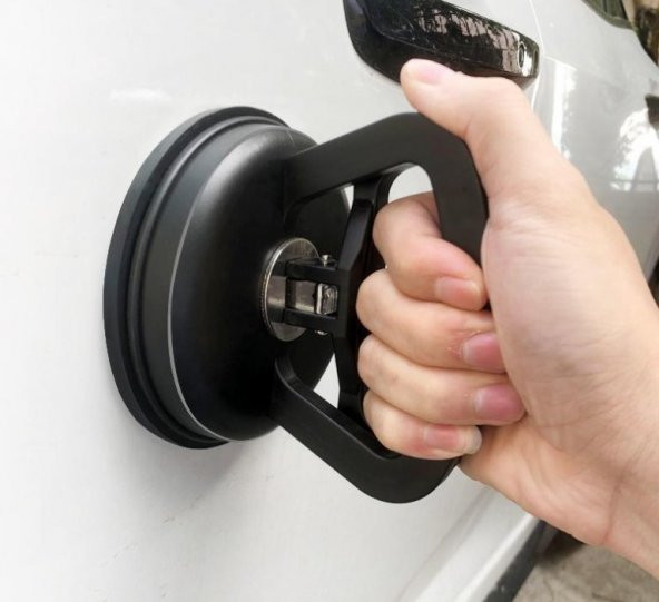 Oto Büyük Boy Göçük Giderici Güçlü Vantuz Siyah - 3