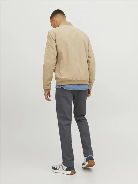 JACK JONES Erkek Dar Kesim Chino Pantolon 12174152 - Resim 2