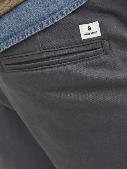 JACK JONES Erkek Dar Kesim Chino Pantolon 12174152 - Resim 4