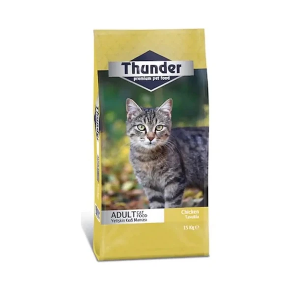 Thunder Tavuk Etli Yetişkin Kedi Maması 15 Kg ürün görseli 1