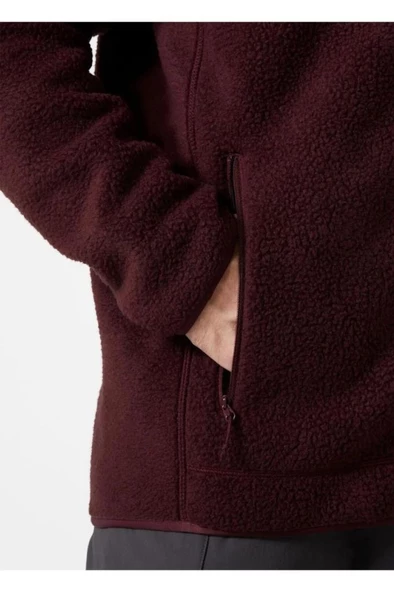 Helly Hansen Panorama Pile Block Jacket Erkek Bordo Polar HHA.49460.HHA.658 - 5