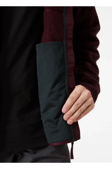 Helly Hansen Panorama Pile Block Jacket Erkek Bordo Polar HHA.49460.HHA.658 - 4