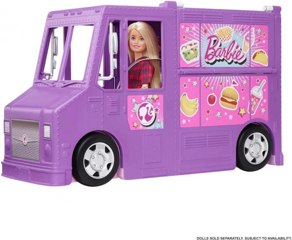 Barbie Yemek Arabası ve 30 figür GMW07 126716