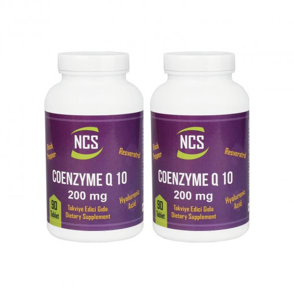 Ncs Coenzyme Q-10 200 Mg 90 Tablet x 2 Adet ürün görseli